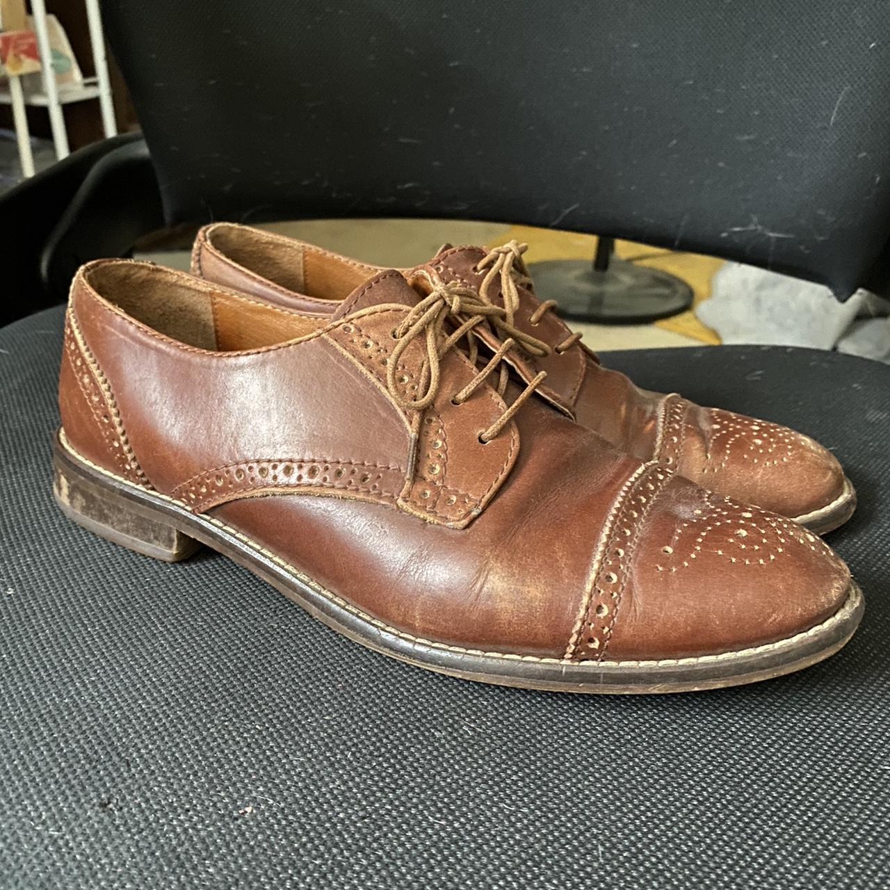 Madewell Women S Brown Oxfords Depop