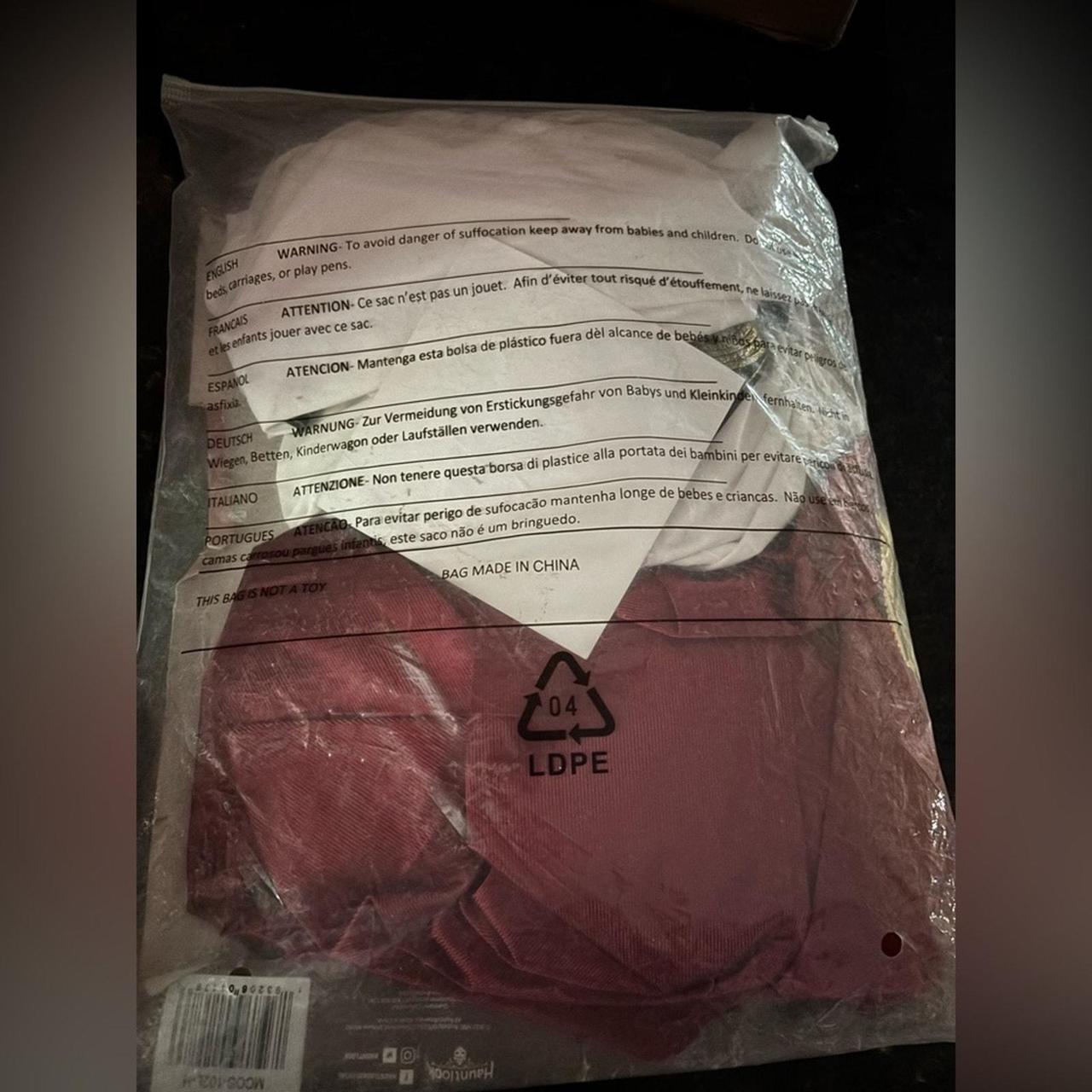 Source Unknown Men's Costume - Red/White – Hauntl… - image 6