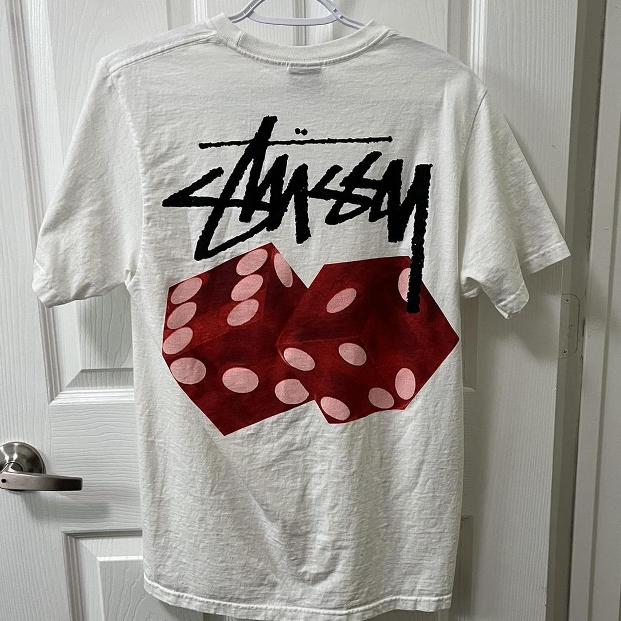 Stussy Diced Out Tee White Size S 100% authentic... - Depop