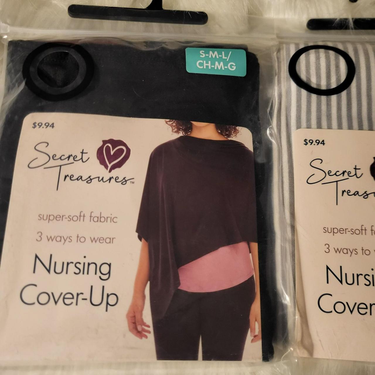 Secret Treasures Maternity Nursing Coverup Wrap in... Depop