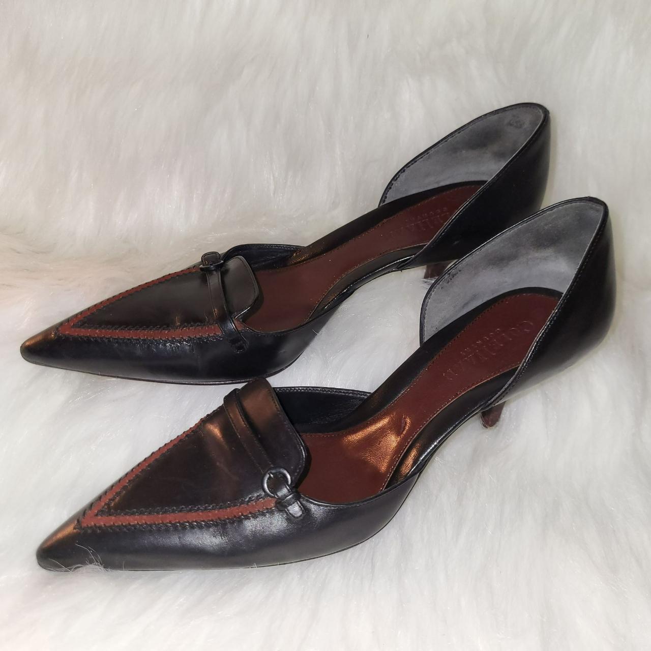 Cole Haan Women's Black and Brown Mules | Depop