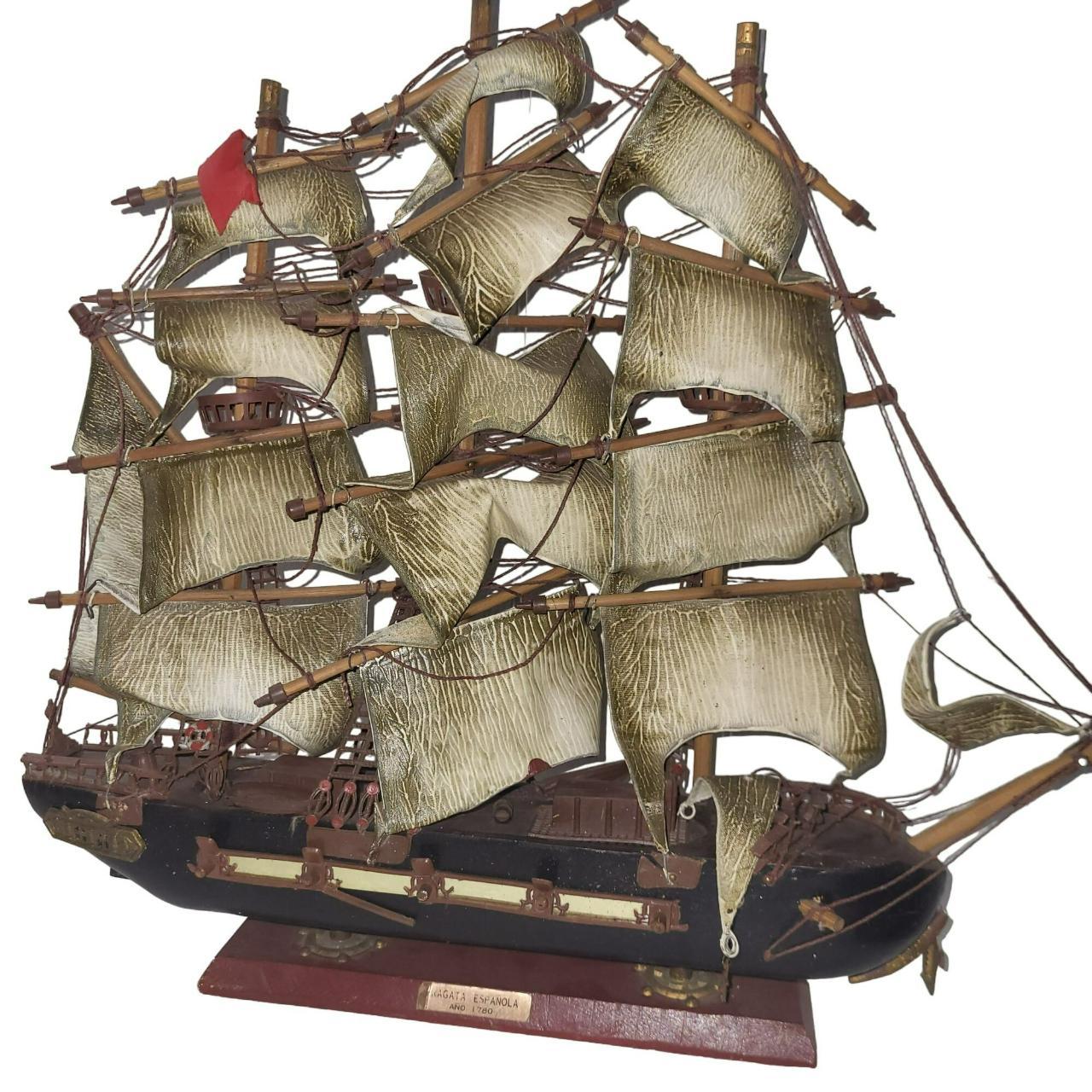 On sale Vintage Fragata Espanola 1780 War Ship