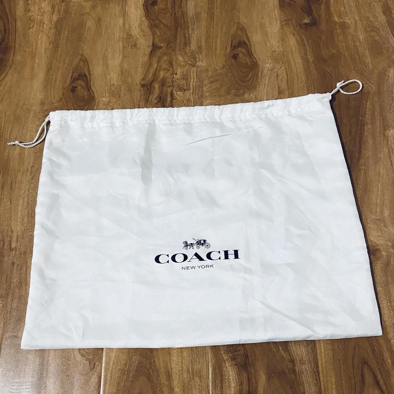 100 authentic Coach dust bag perfect for storing. Depop