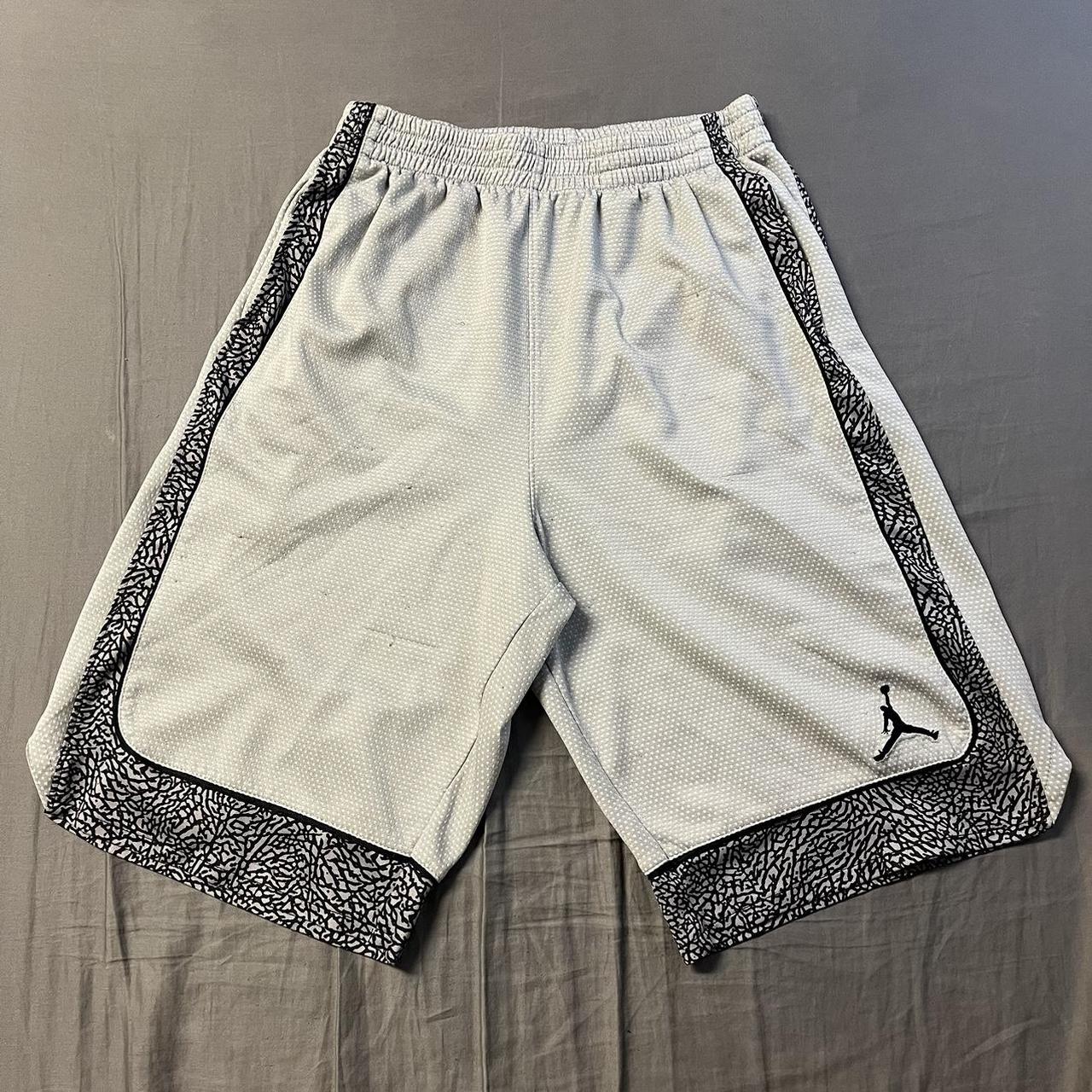 flint grey jordan shorts