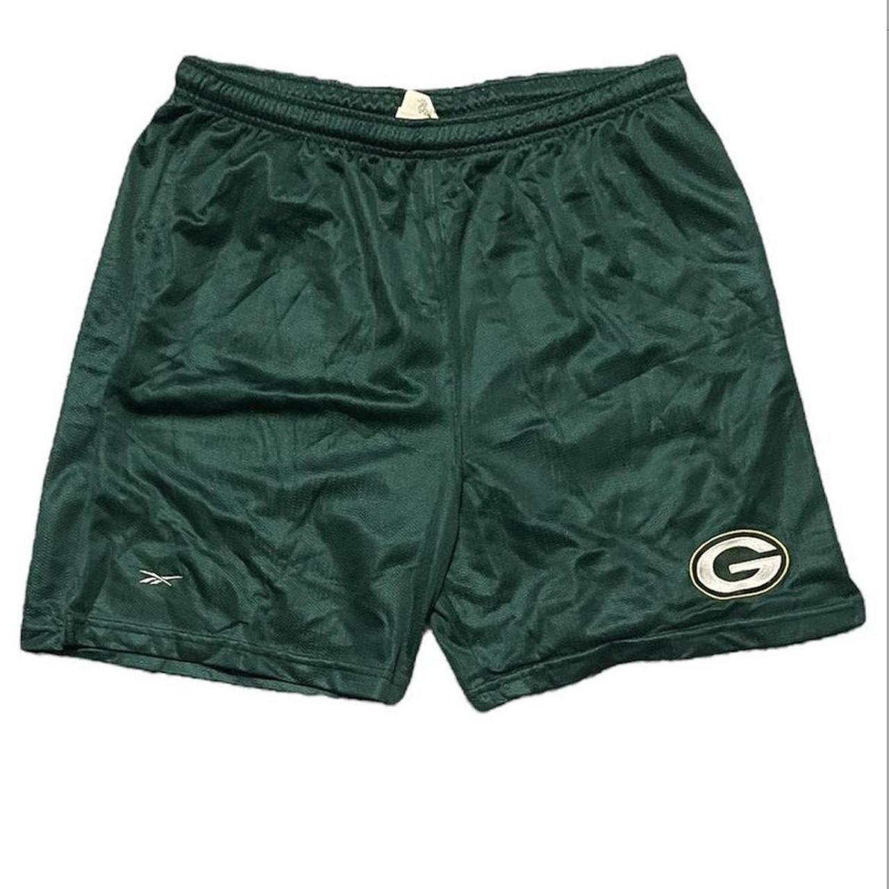 Vintage Green Bay Packers Shorts The Edge NFL Cotton - Depop