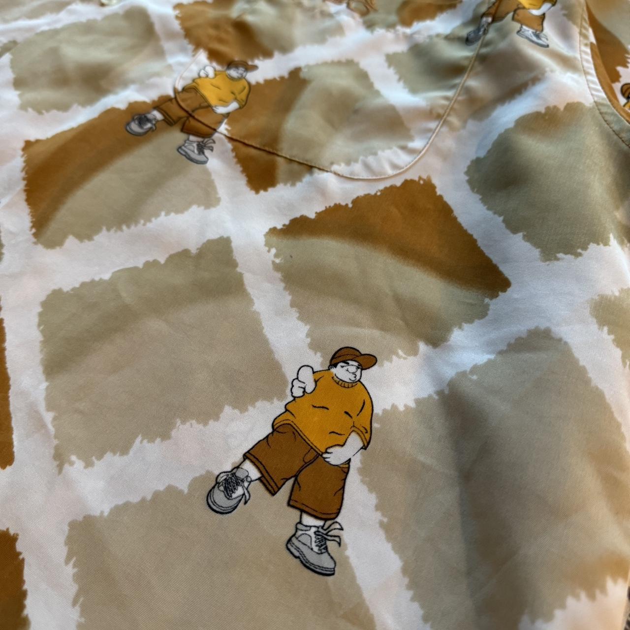 Baggy Y2K Southpole B-Boy graphic Button up, great | Depop