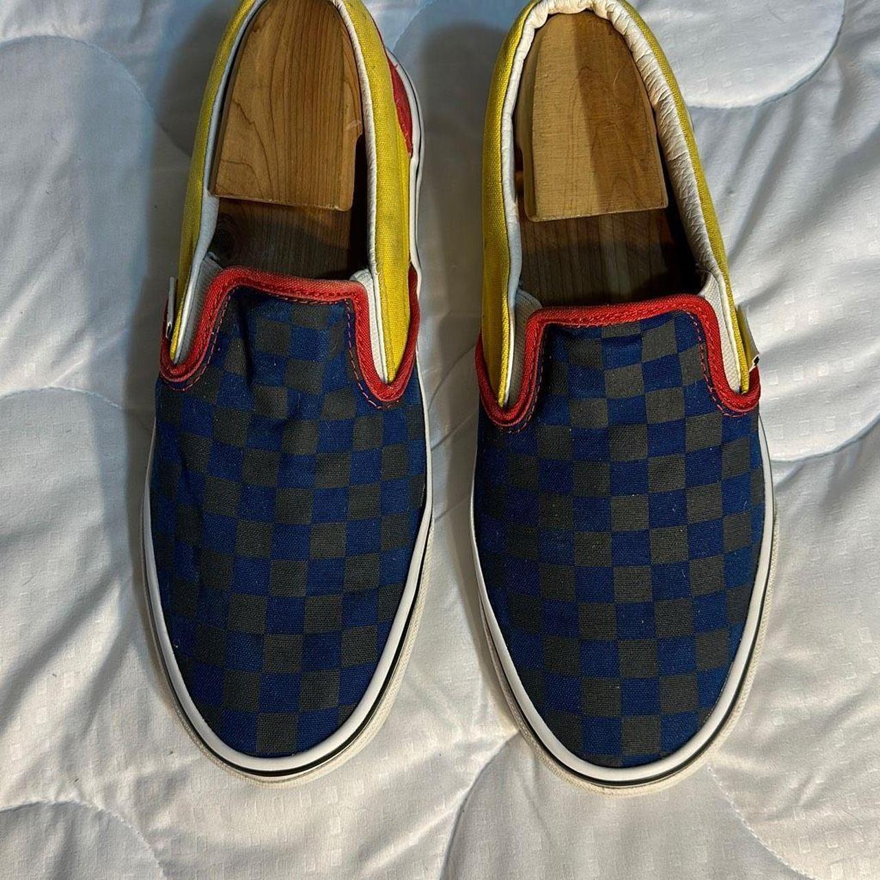 Vans hot sale navy yellow