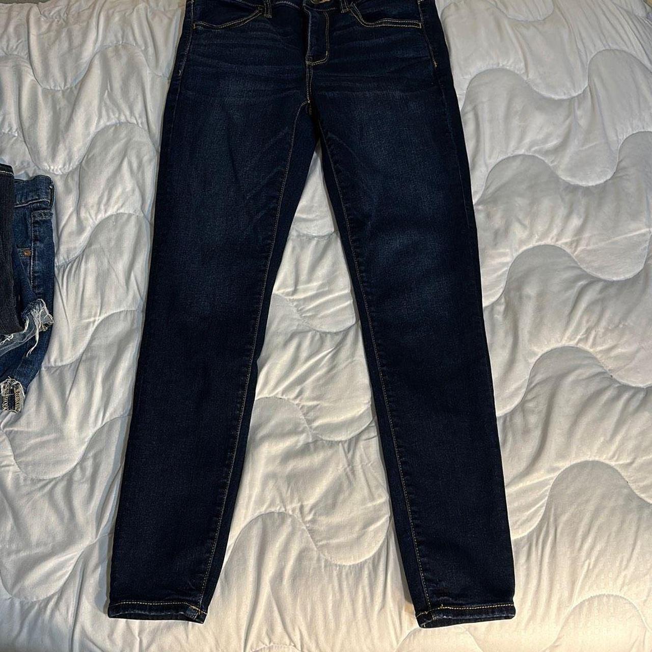 Size 6 american eagle jeans best sale in inches