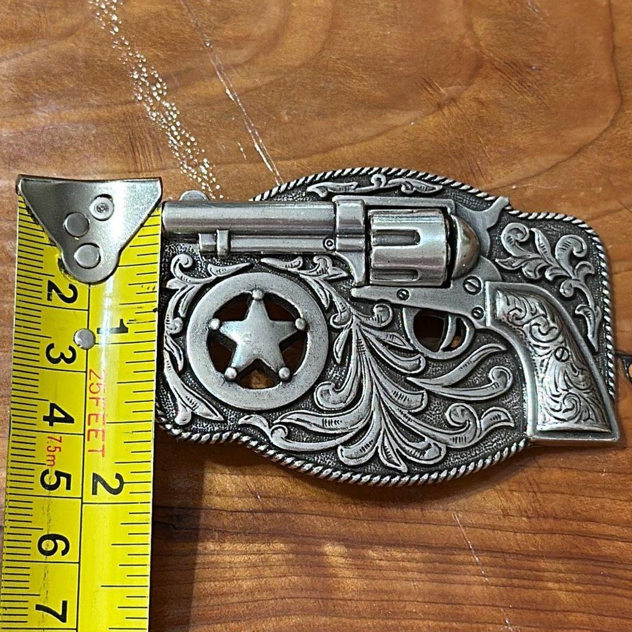 Shops Lil Trigger Western Belt Revolver Buckle