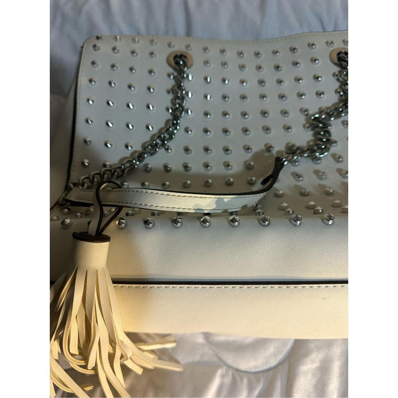 Carlos By Carlos Santana Cream Studded Purse Look