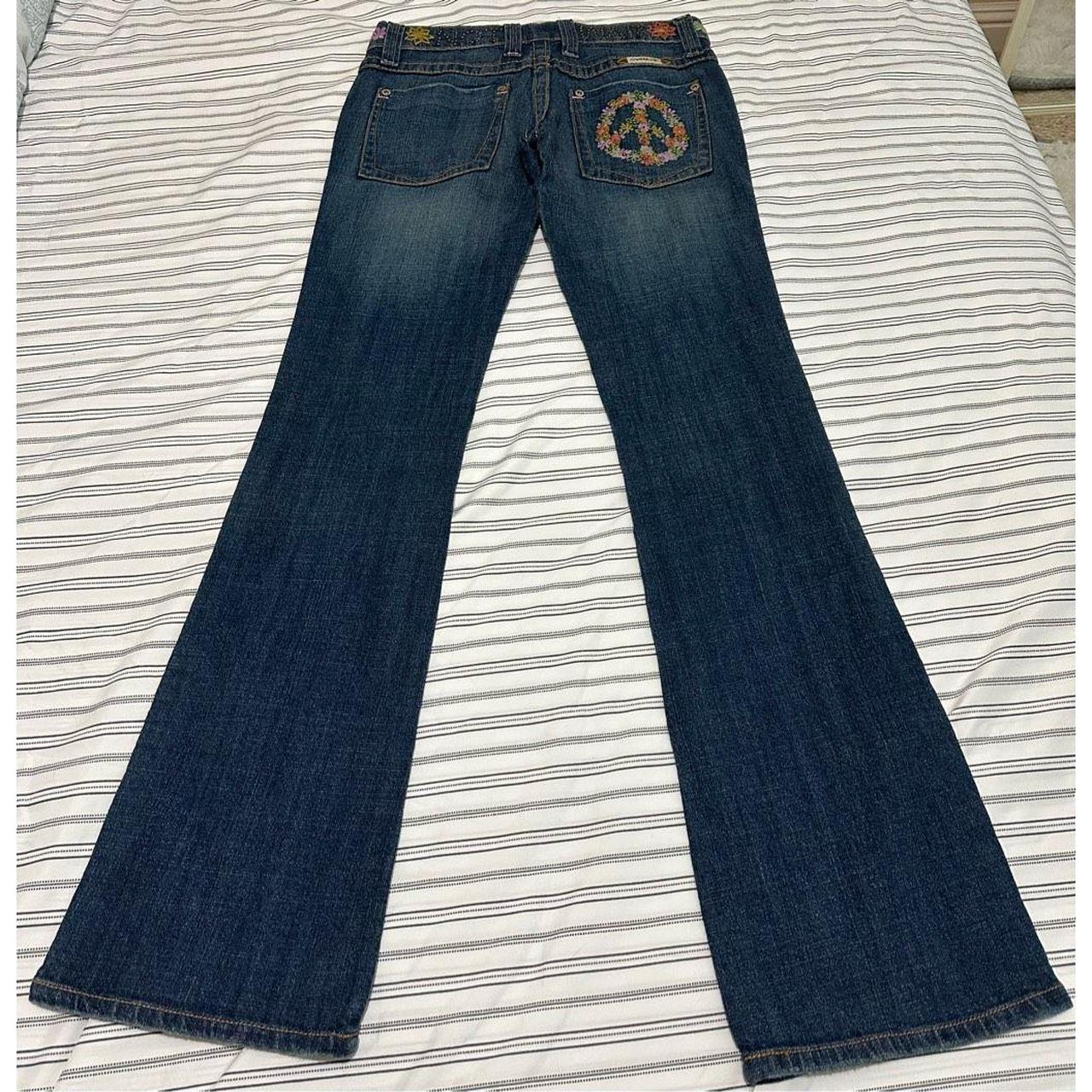 Y2K Frankie B Jeans Size 4, Inseam: 32 inches. | Depop