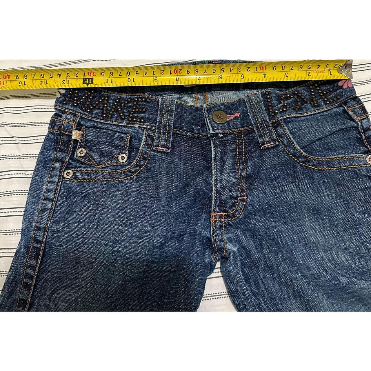 Y2K Frankie B Jeans Size 0, Inseam: 33 inches. | Depop