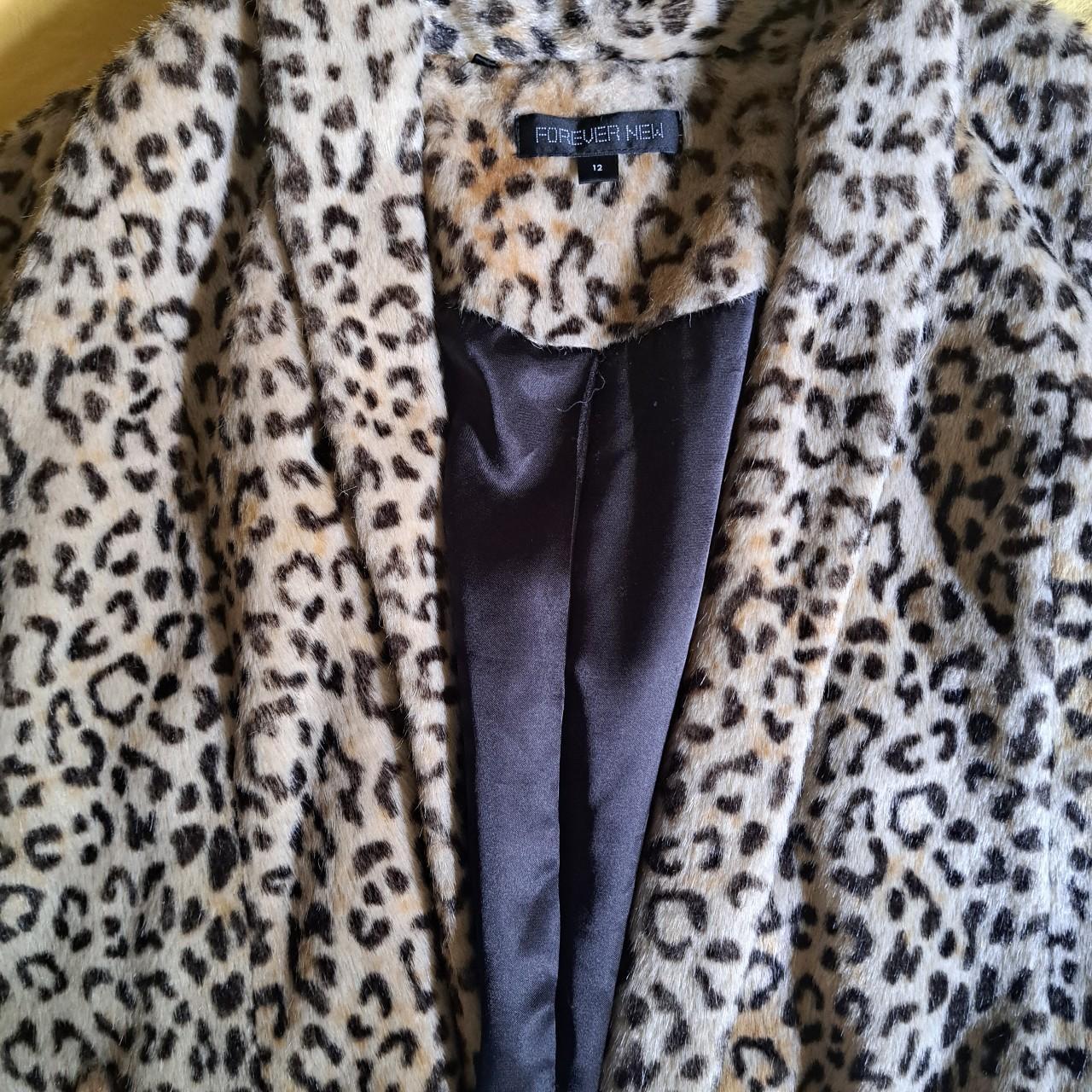 Leopard print jacket forever new hotsell