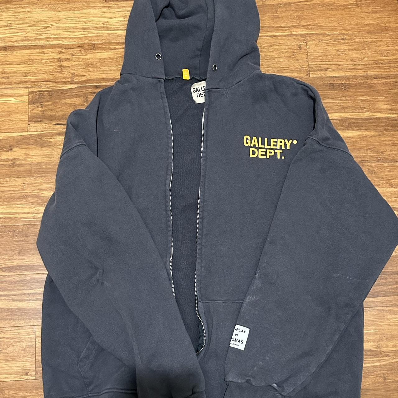 Gallery Dept Zip up XL (fits oversized) ZIPPER IS... - Depop