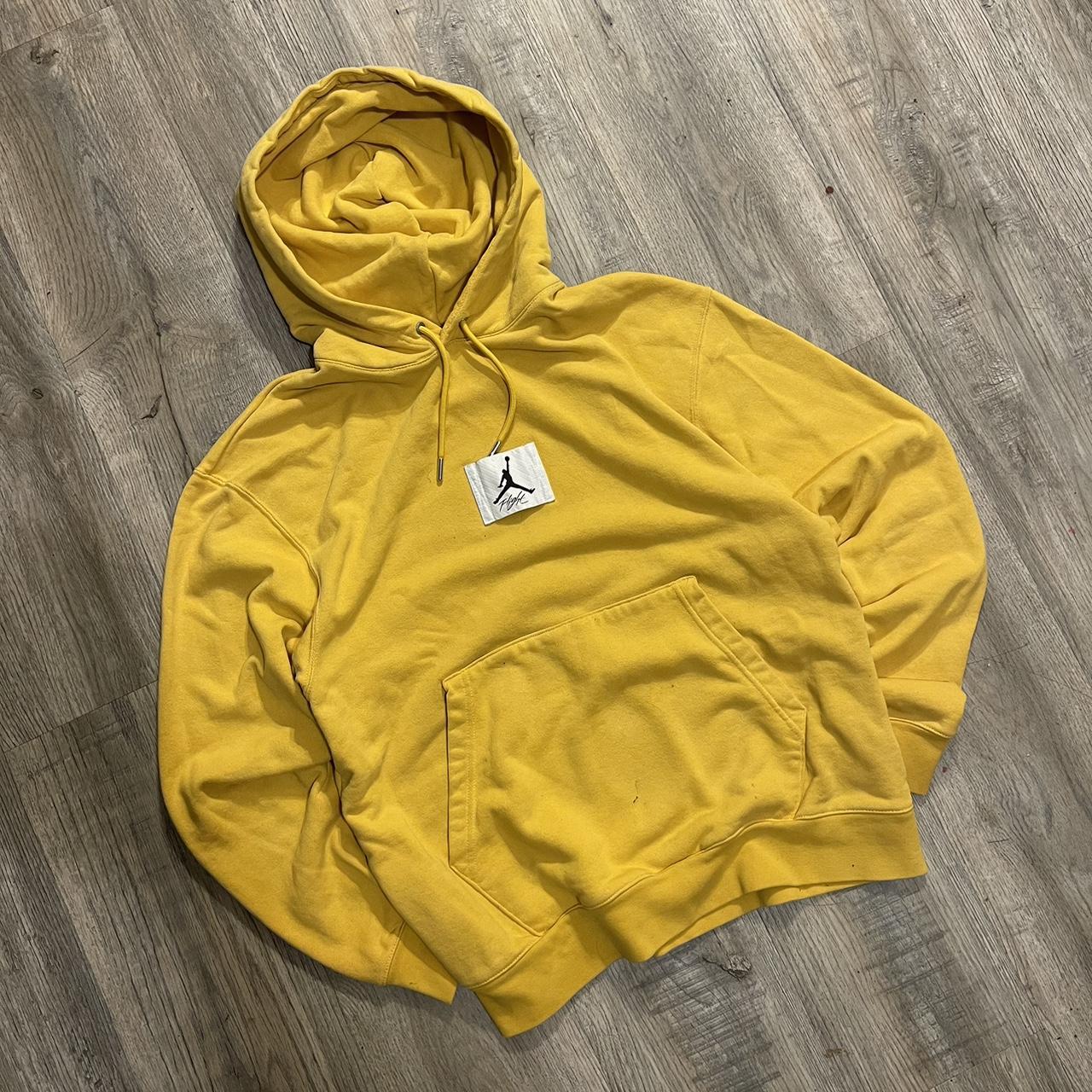 Yellow jordan online sweatshirt