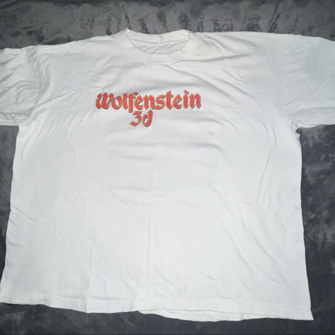 Vintage 1990s Wolfenstein 3d T shirt. Great