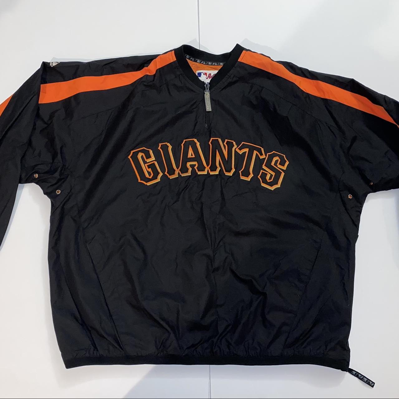 San Francisco Giants Jacket 🧡🖤⚾️ Excellent condition, - Depop