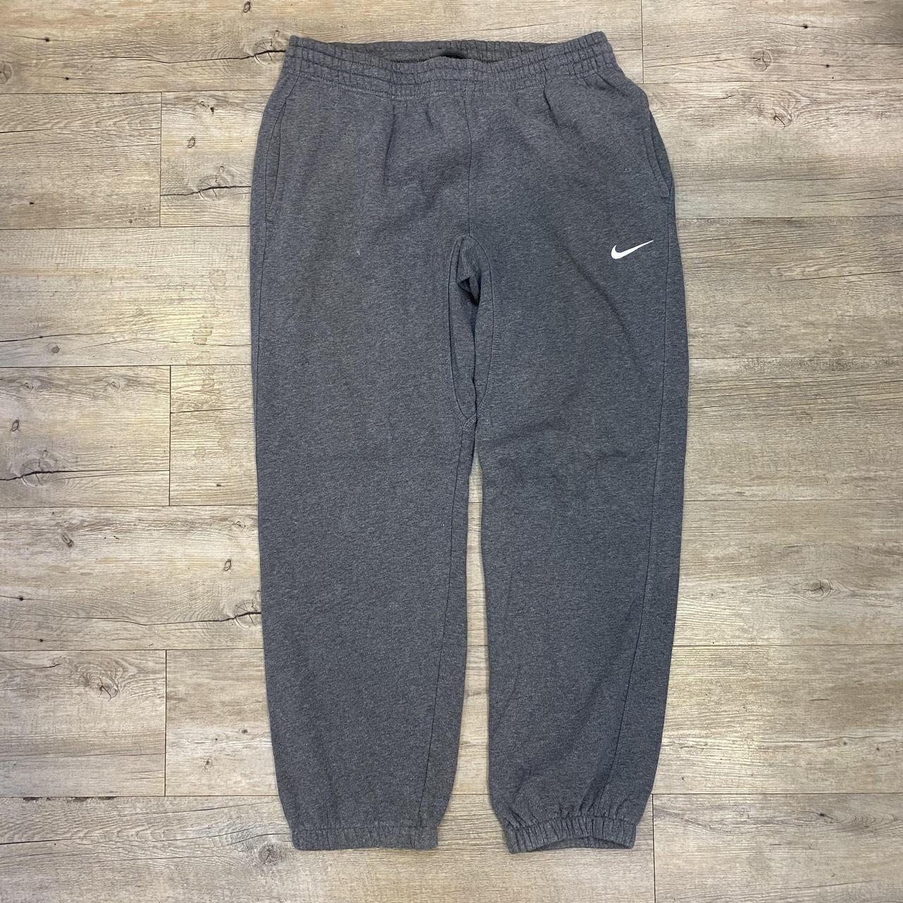 Vintage dark grey Nike joggers jogging... Depop