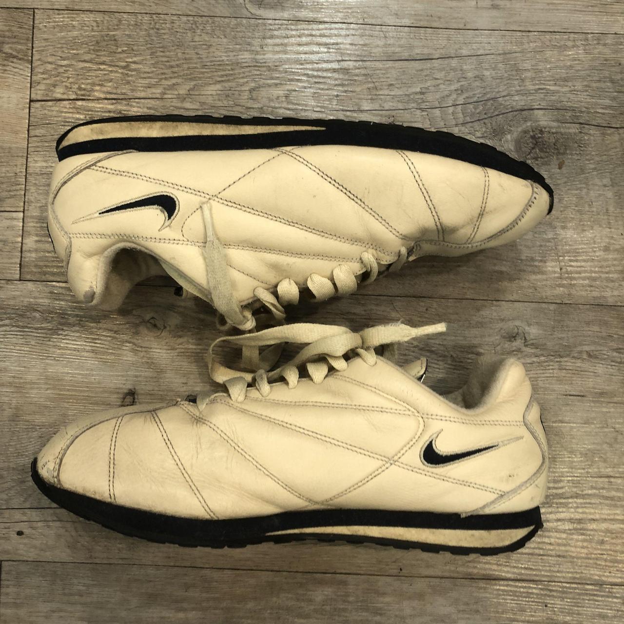 cream trainers nike