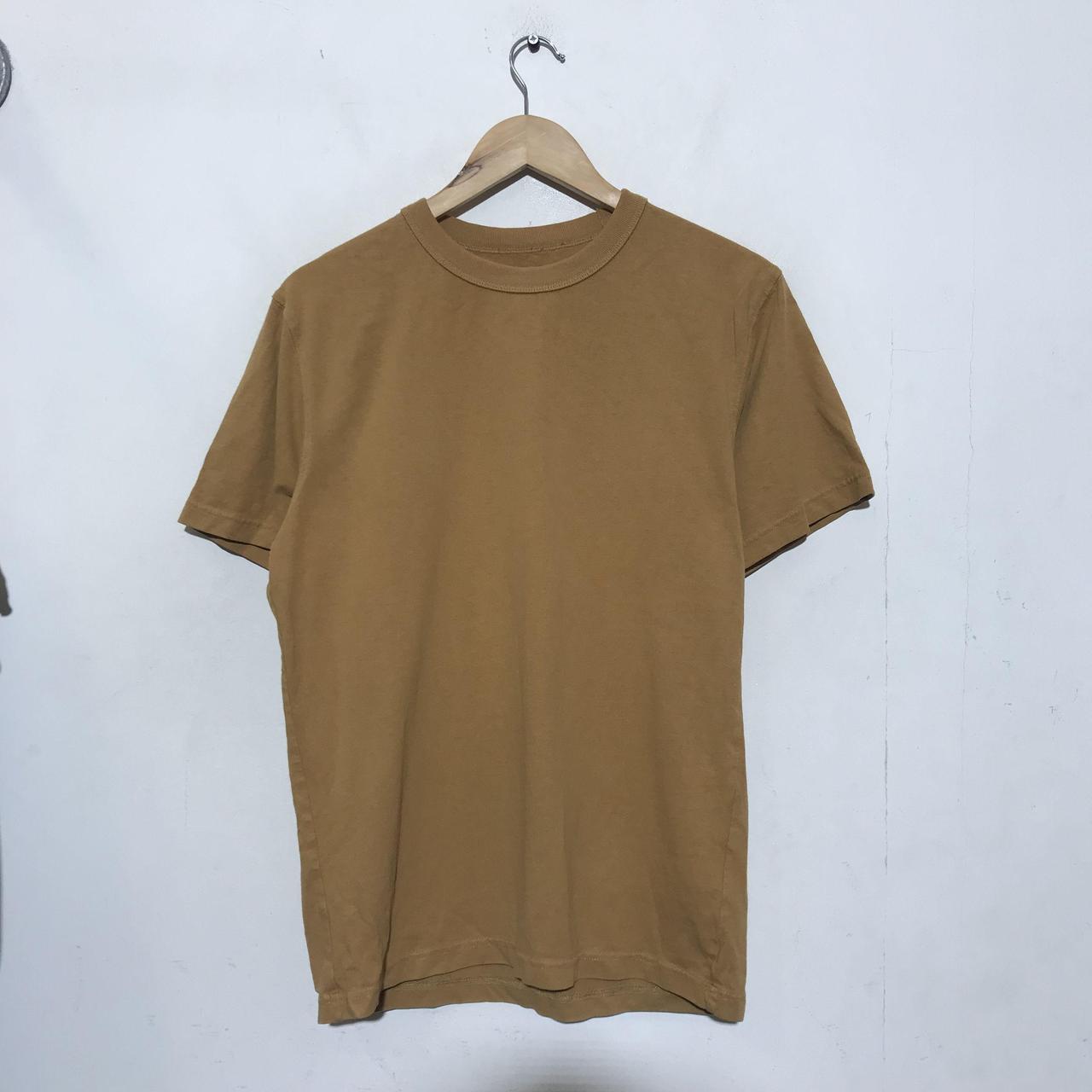 UNIQLO Men's Yellow T-shirt | Depop