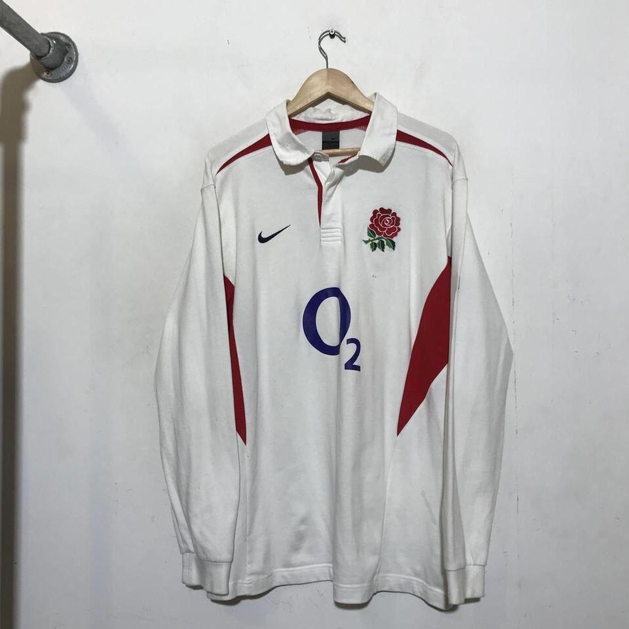 Vintage 00s 2003 England Rugby Shirt World Cup... - Depop