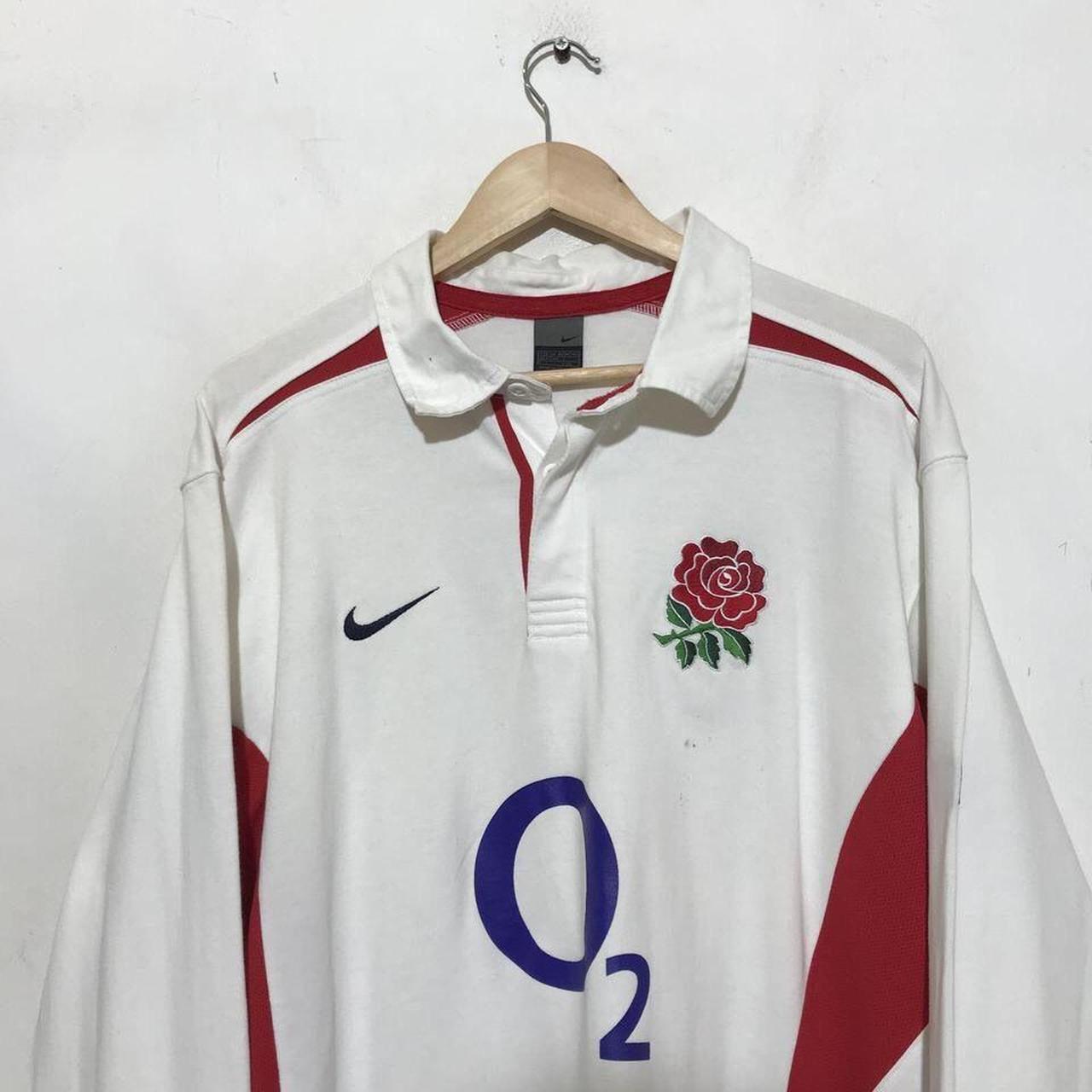 Vintage 00s 2003 England Rugby Shirt World Cup... - Depop