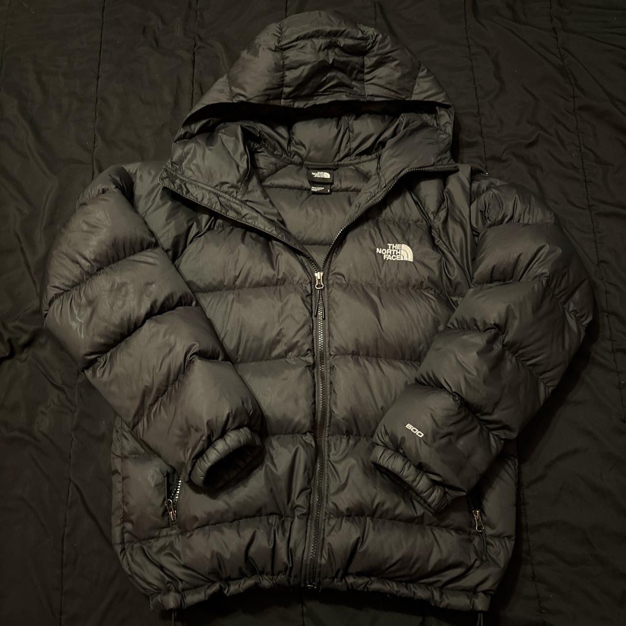 Northface 600 down jacket with hood Size L fits... - Depop