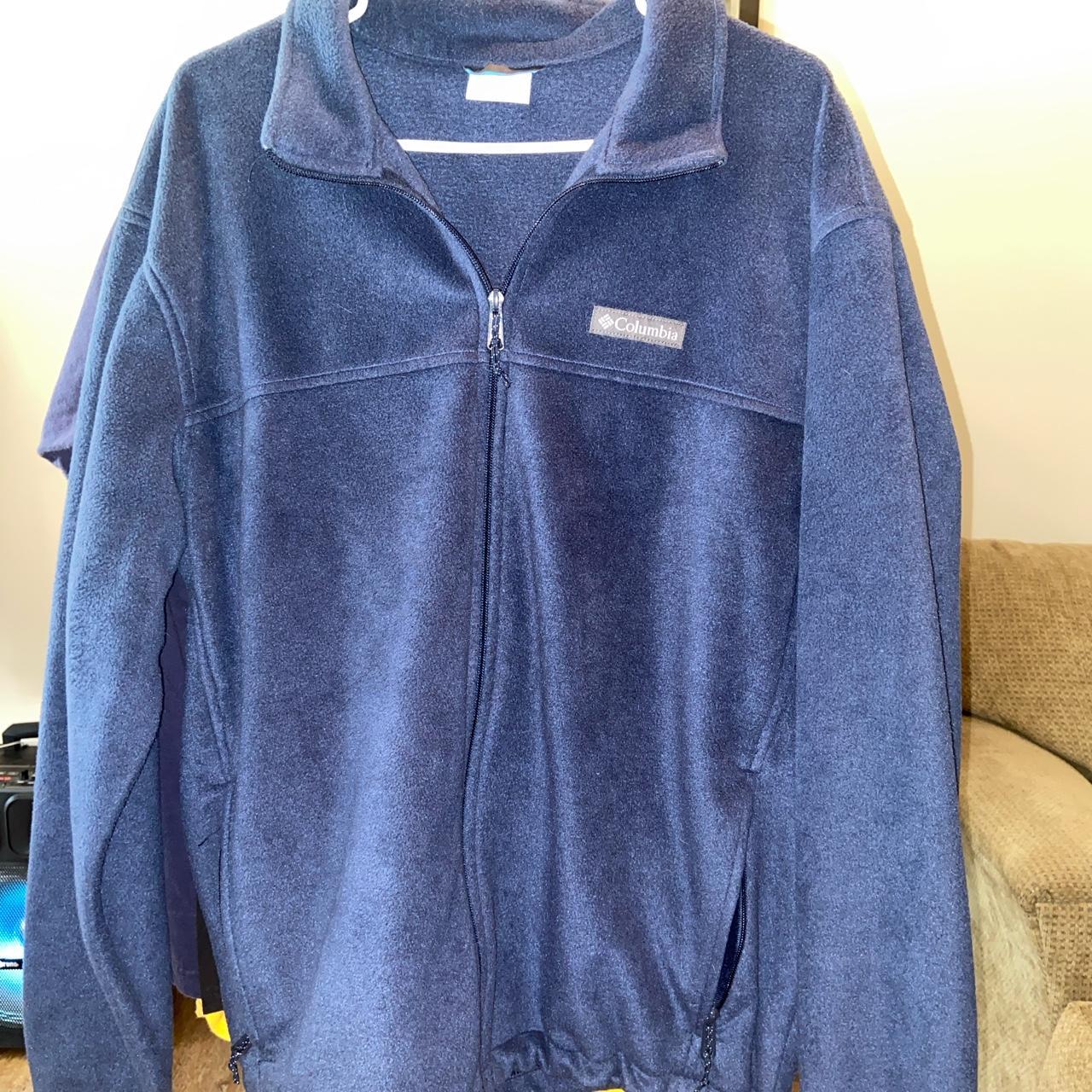 Columbia Sportswear Men's Navy Jumper | Depop