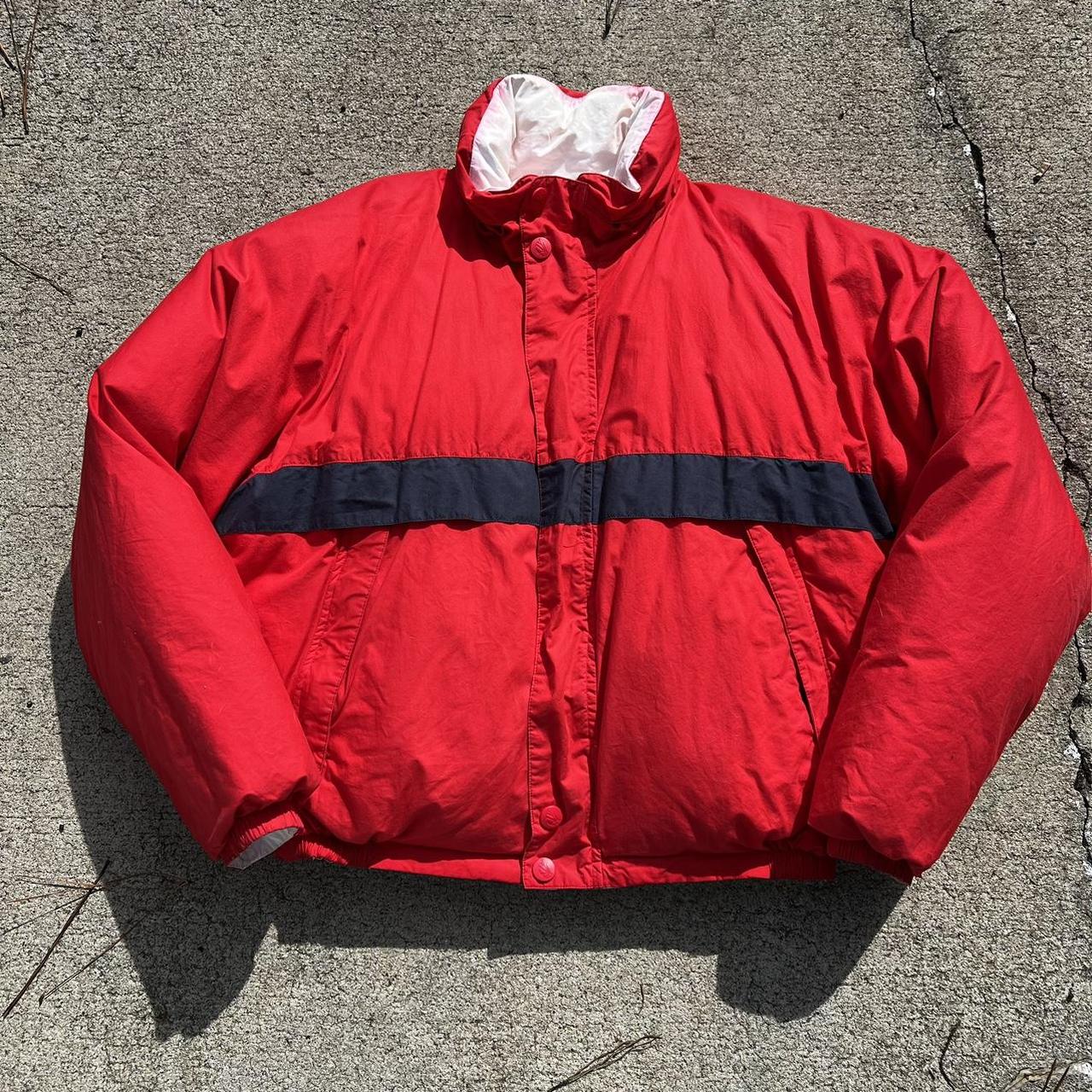Nautica Reversible Puffer Red Nautica Puffer Jacket Nautica Down