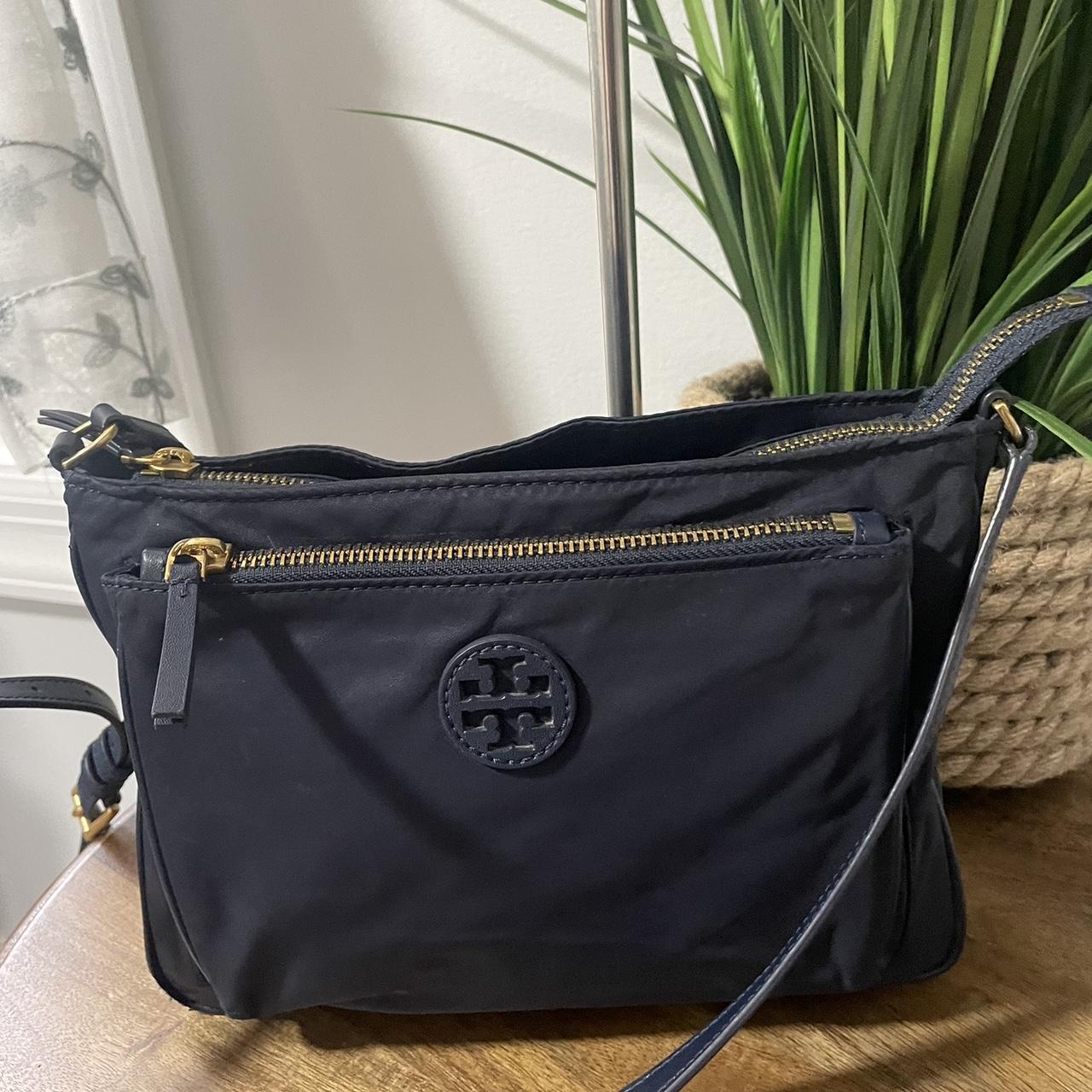 Tory Burch Nylon Swing Pack Shoulder Bag Blue women... - Depop