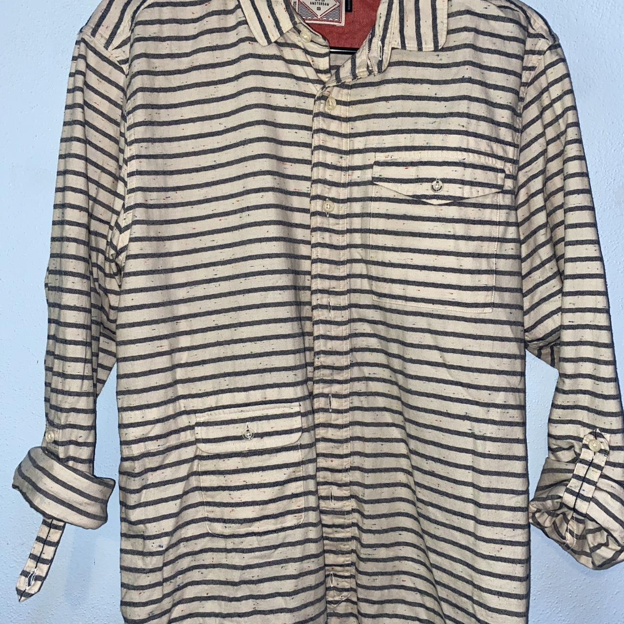 Scotch & Soda Men's Shirt - Multi/White - M – Cre… - image 1