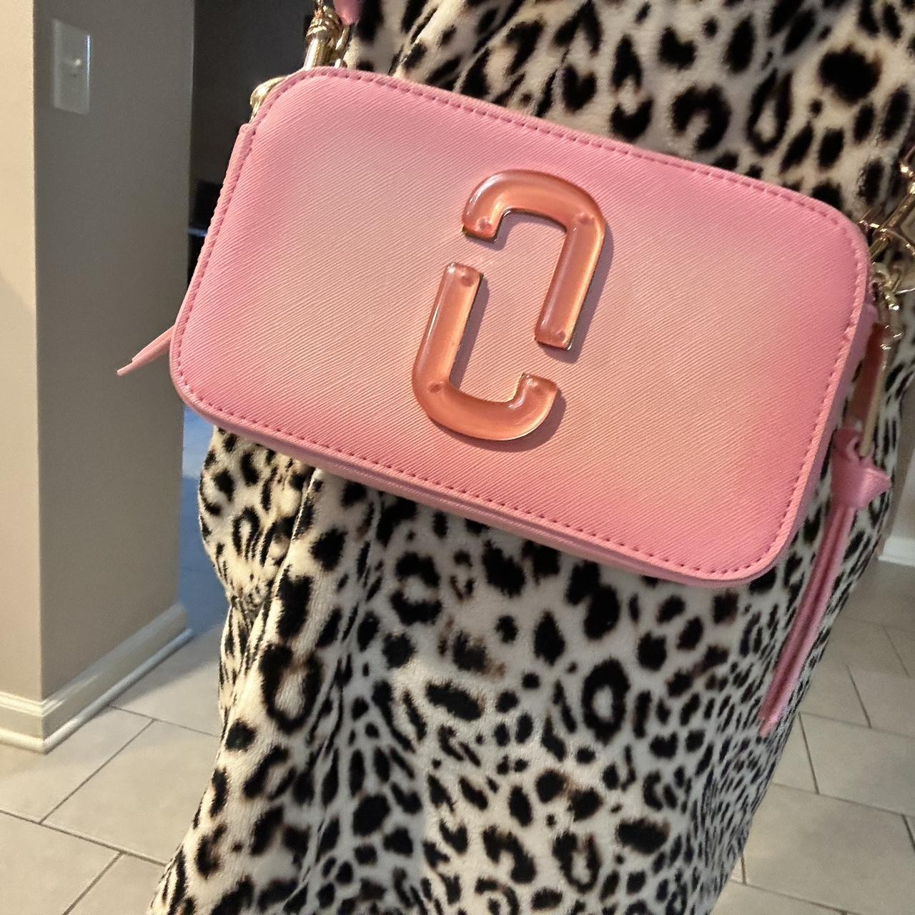 Marc Jacobs Snapshot bag in pink, red, black with a - Depop