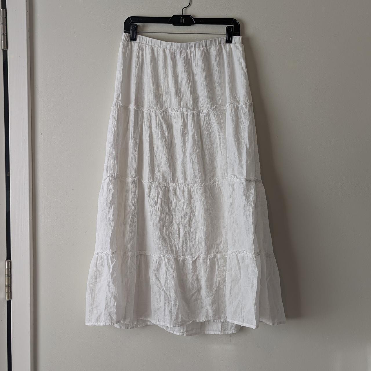 Edikted Women's Maxi Skirt - White - M – Edikted … - image 1