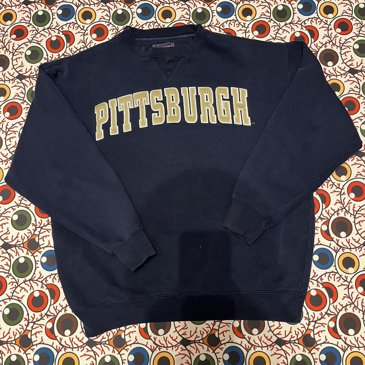 Champs Sports Men's Navy and Gold Jumper