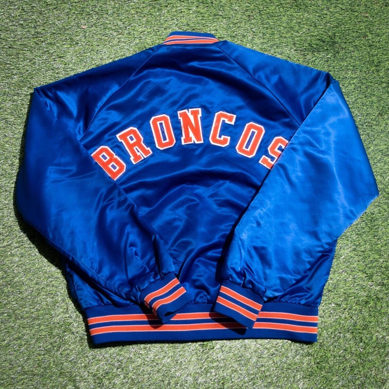 Miami Dolphins Vintage 80s Chalk Line Satin Bomber - Depop