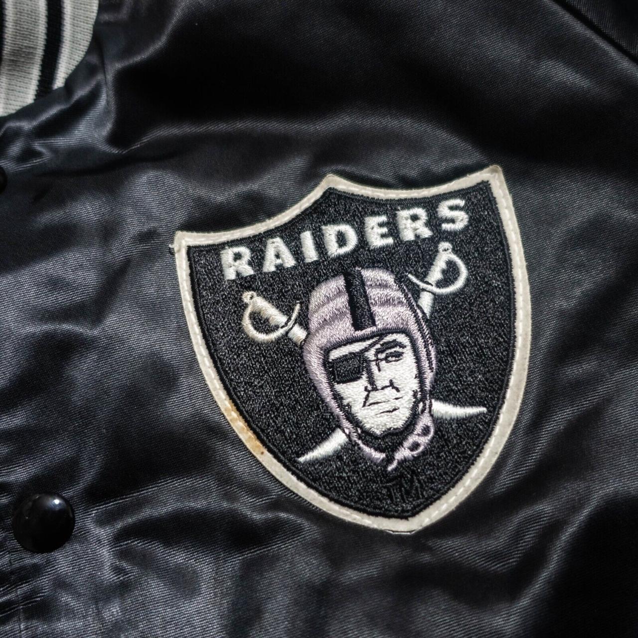 Chalk Line Oakland Las Vegas Raiders Bomber Jacket -... - Depop