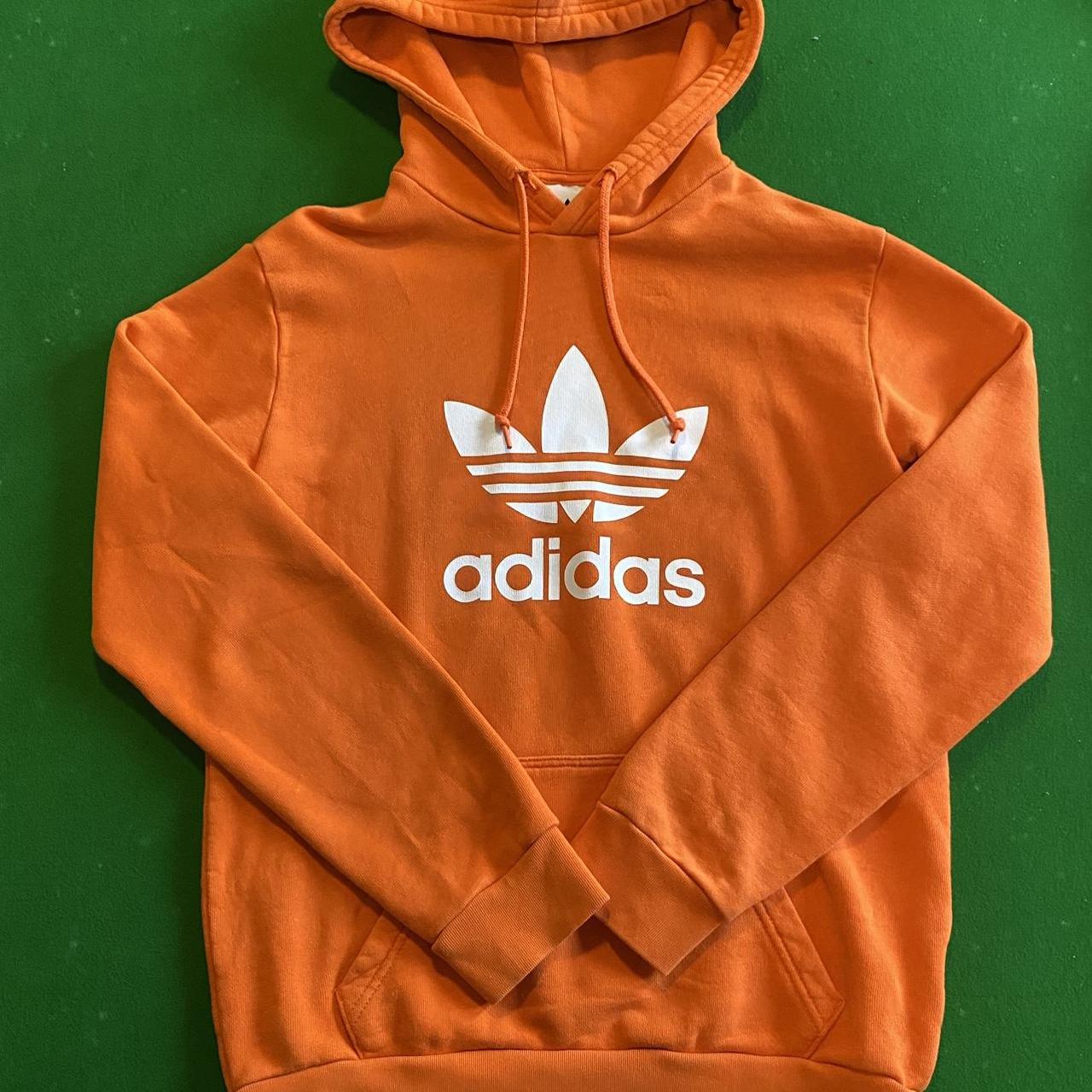 Adidas orange jumper online