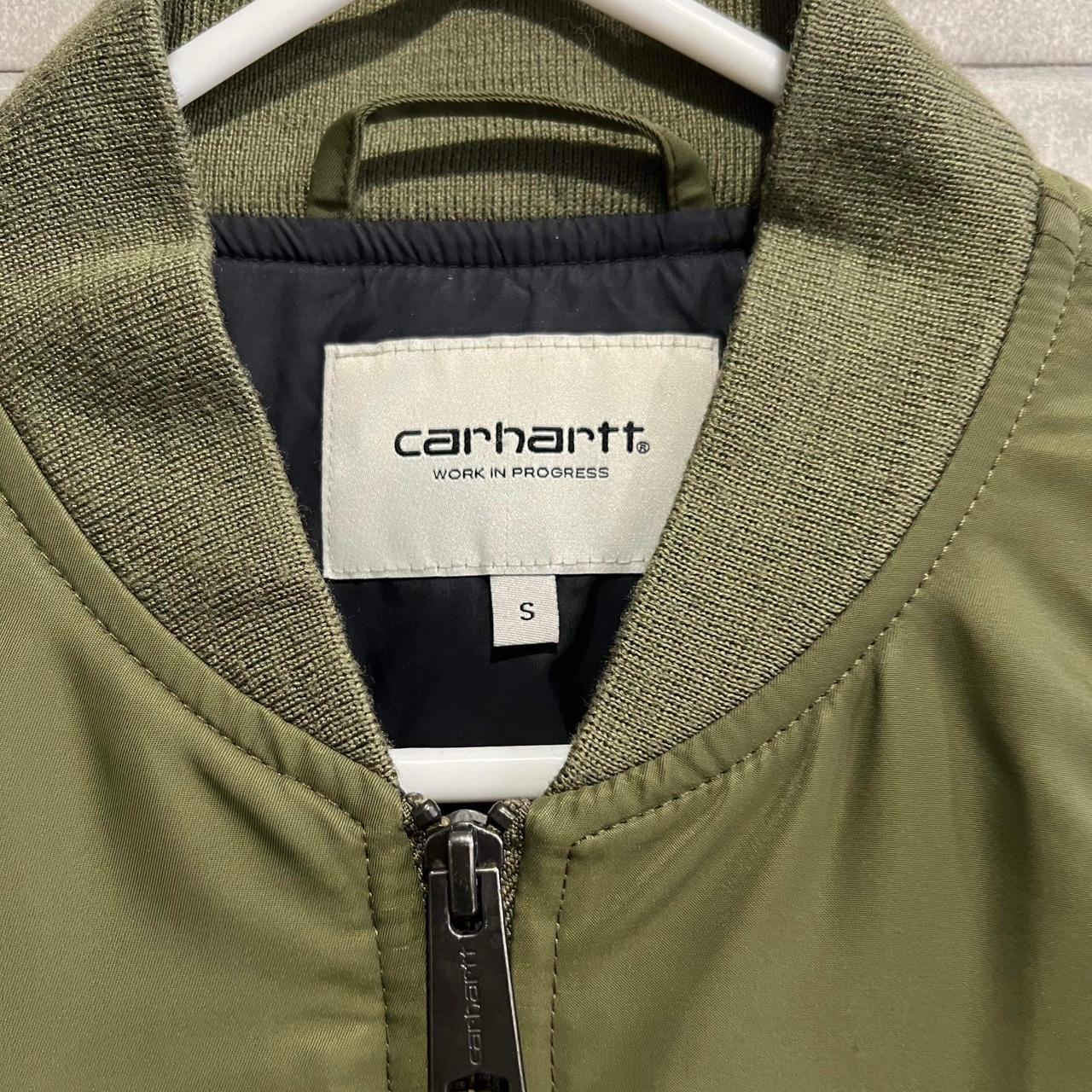Carhartt WIP Bomber Jacket Size S Excellent used... - Depop