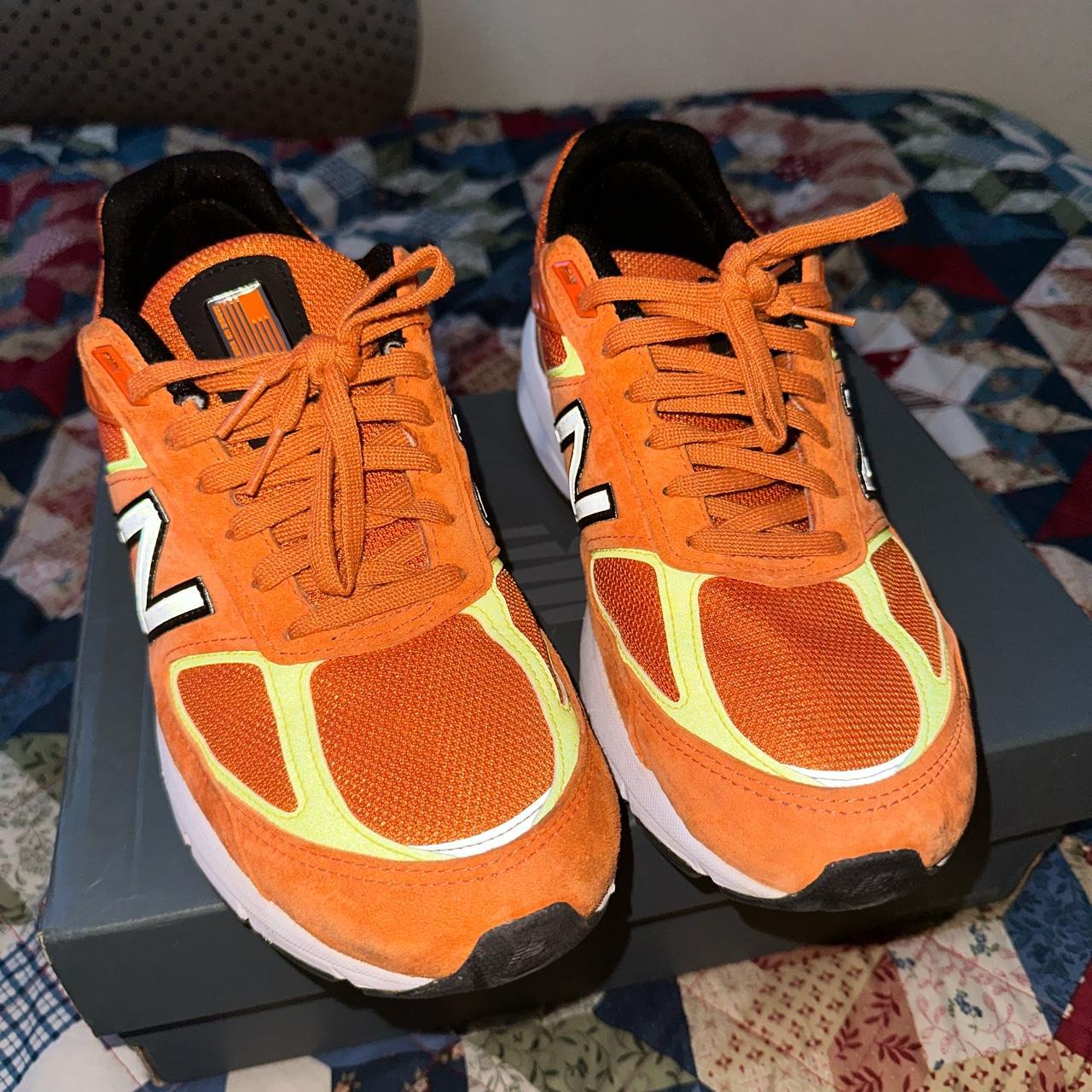 New balance 990v5 on sale orange