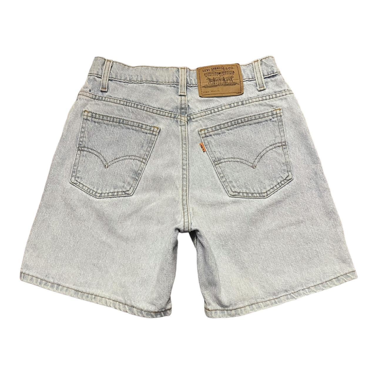 Vintage 90’s Levis 550 Lightwash popular Orange Tab Shorts