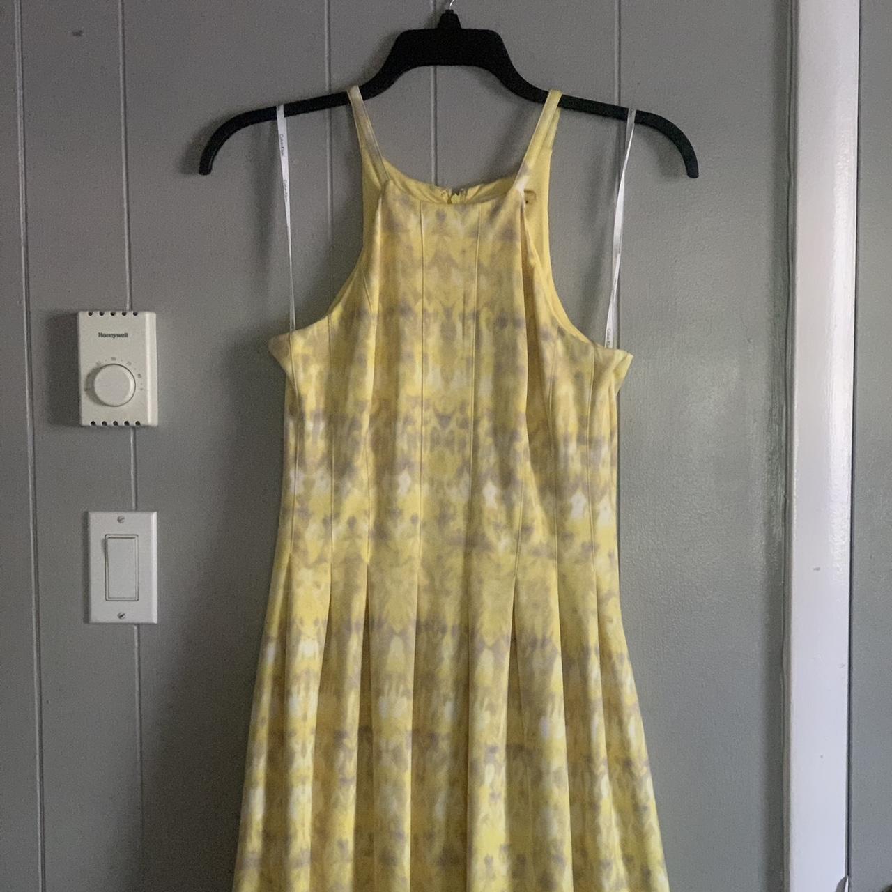 calvin klein pleated dress perfect for the summer!... - Depop