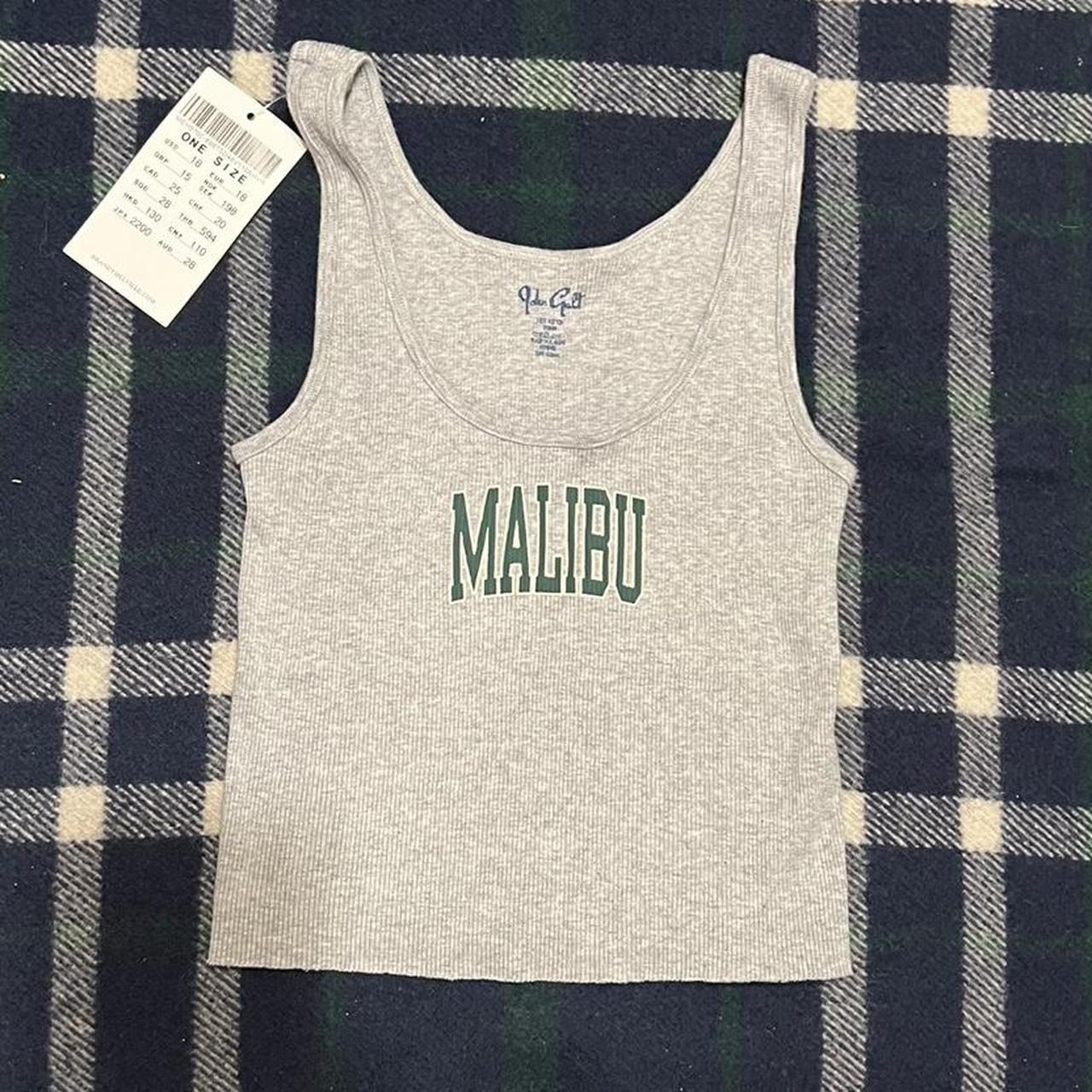 brandy melville malibu tank bnwt rtp 18 + 1.44... Depop