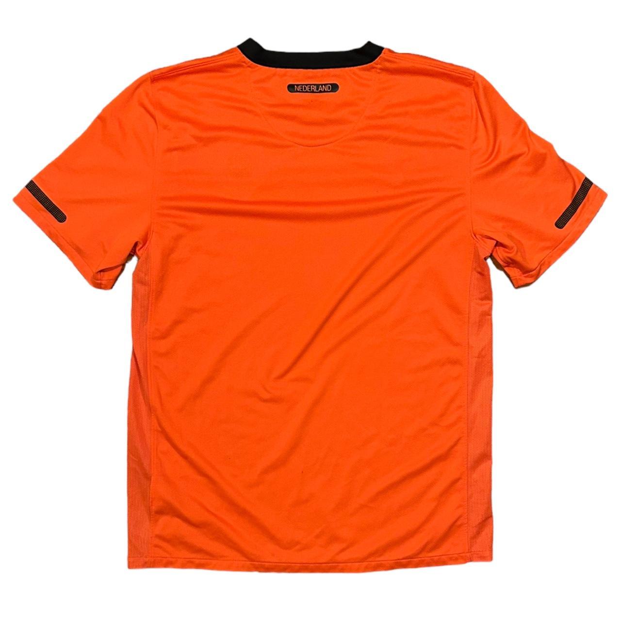 Nike Men's Orange and Black Shirt | Depop