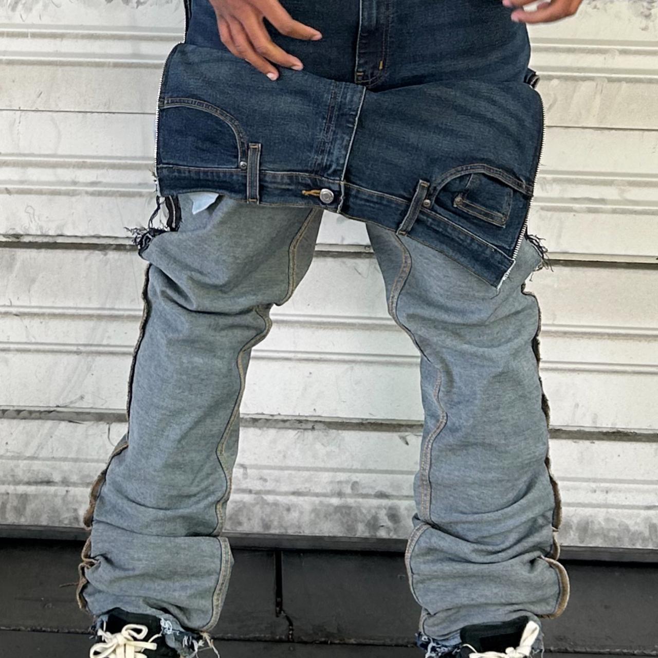 パンツ archive PPFM double waist gimmick pants パンツ archive PPFM double waist gimmick pants archive PPFM