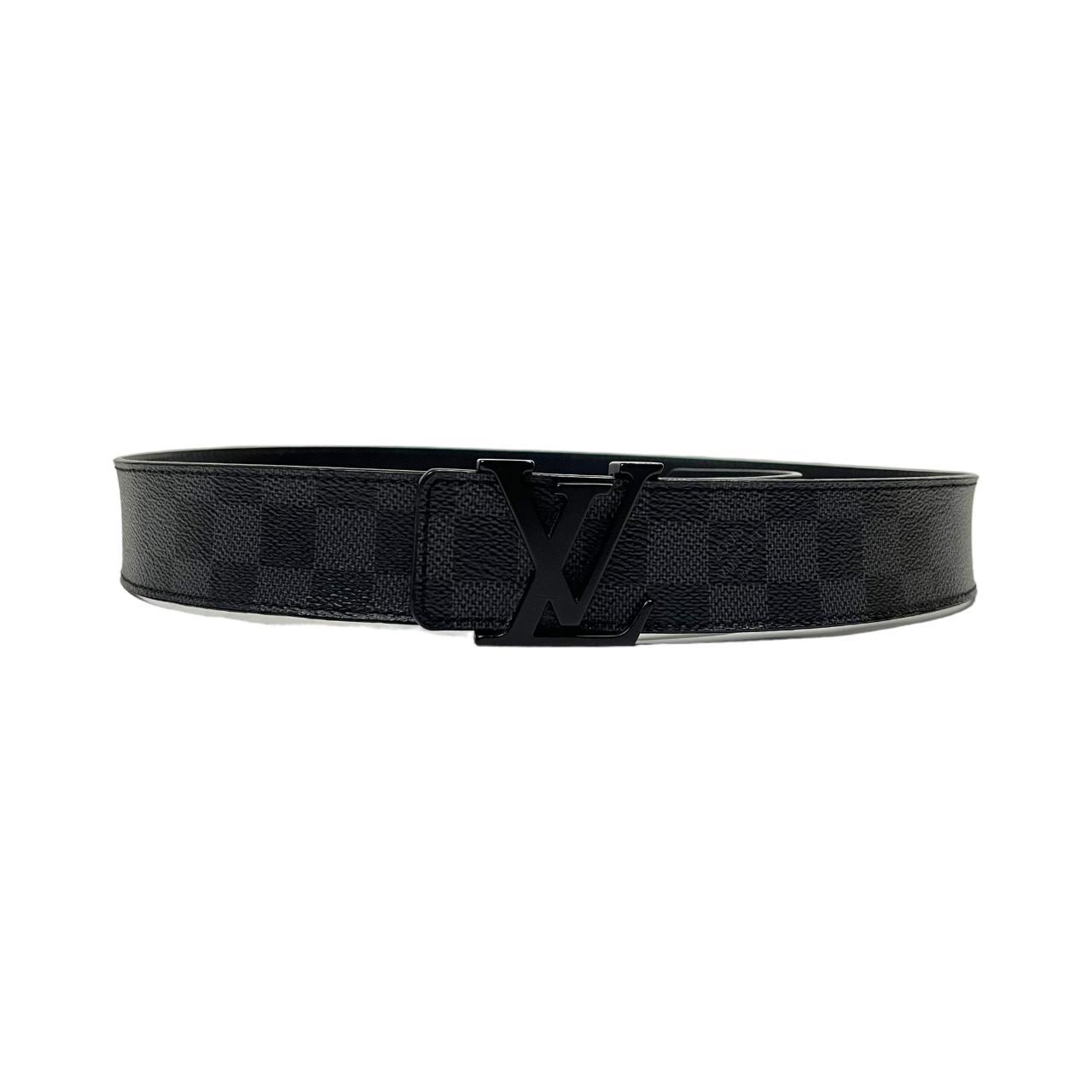 louis vuitton damier graphite belt