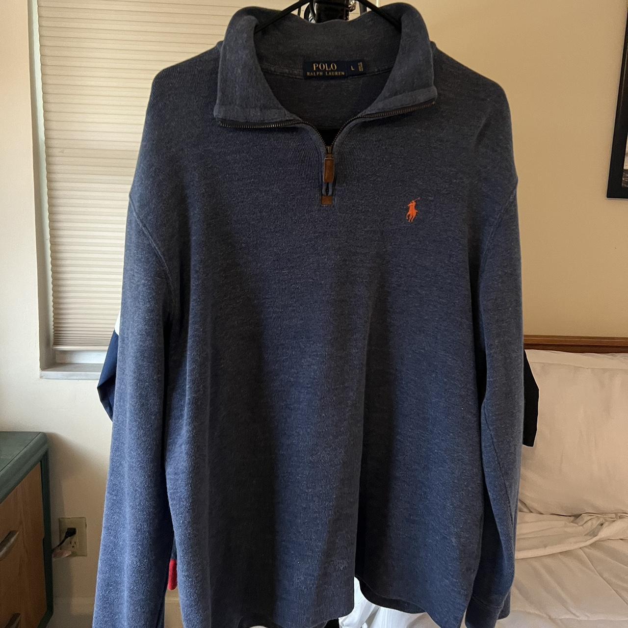 Polo Ralph Lauren Quarter Zip Size Large - Depop