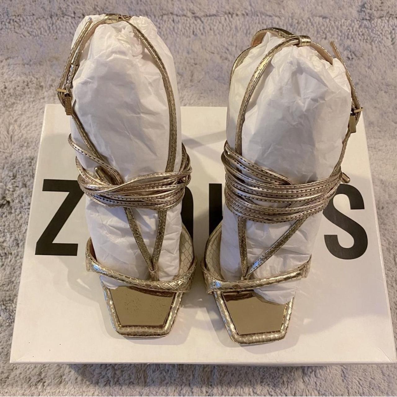 schutz clear strap heels