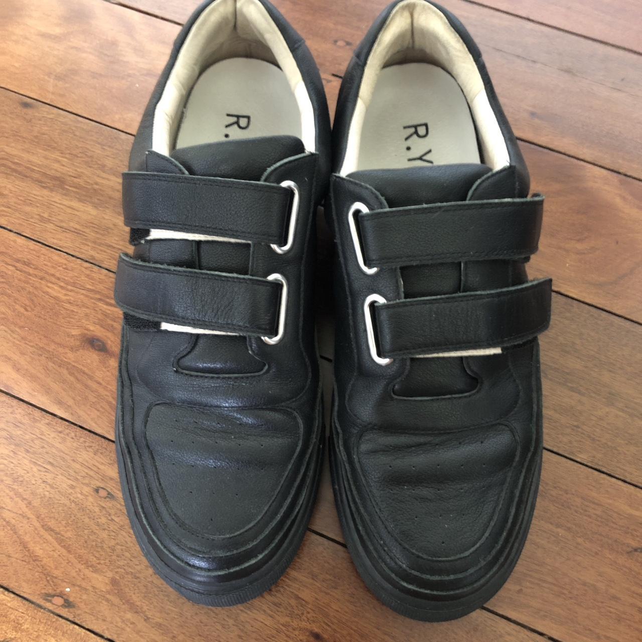 Radical Yes Velcro sneakers. Real leather outer and... - Depop