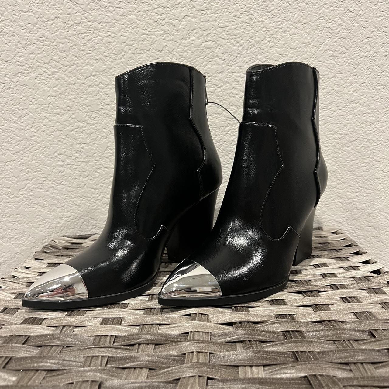 Bottines bout metallique hot sale