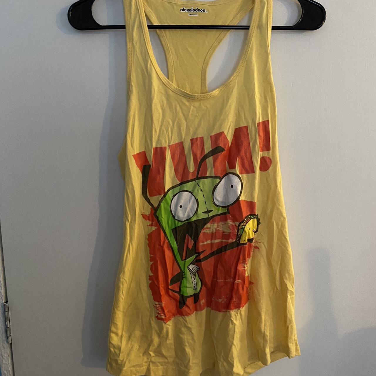 Size S Nickelodeon YUM! Invader Zim Gir Taco tank... - Depop